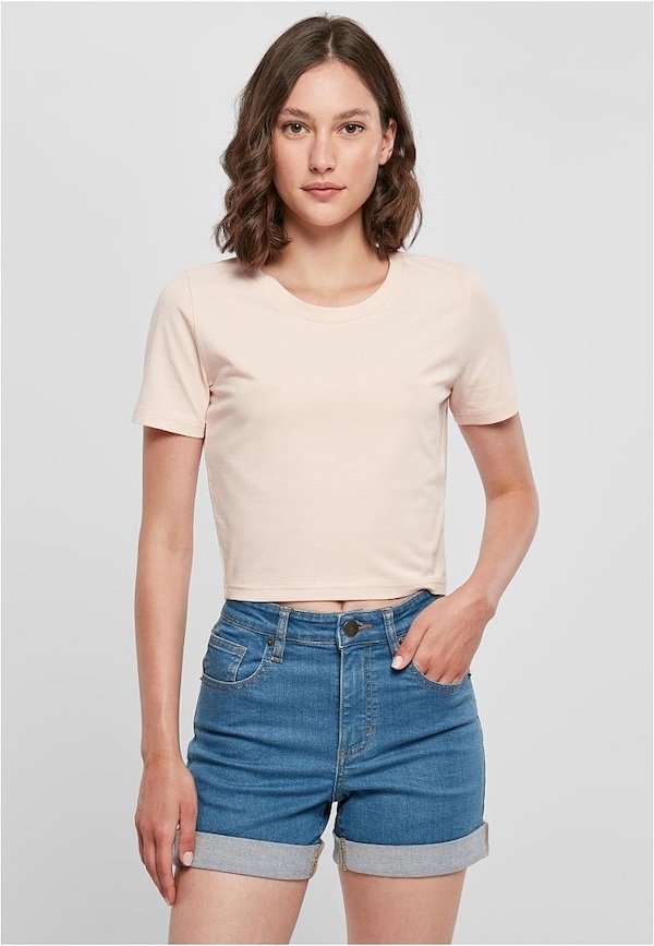 Potisk na Dámské Crop-Top Tričko se Zkrácenou Délkou BYB