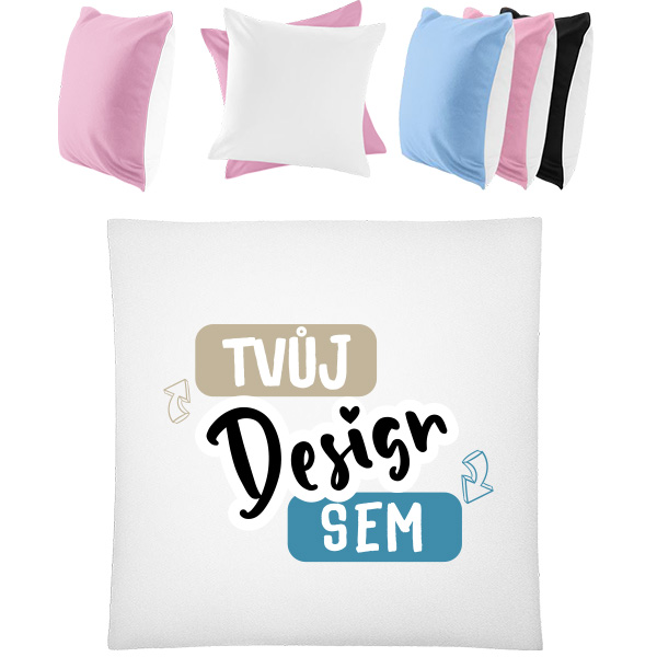  Barevný Polštář s Vlastním Potiskem na puppynator.cz