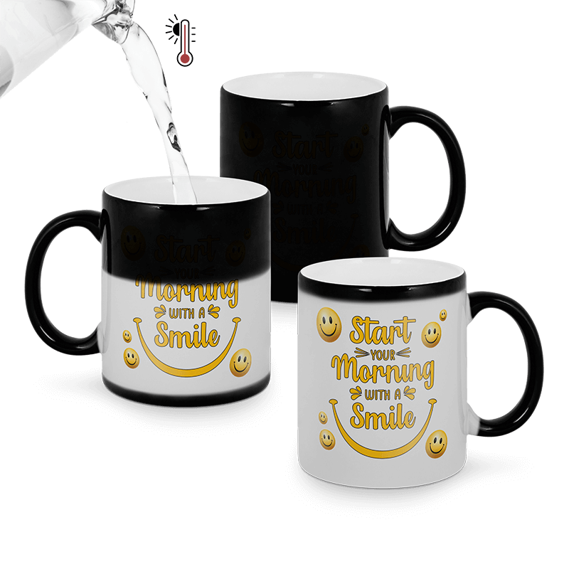 Potisk na hrnek měnící barvu