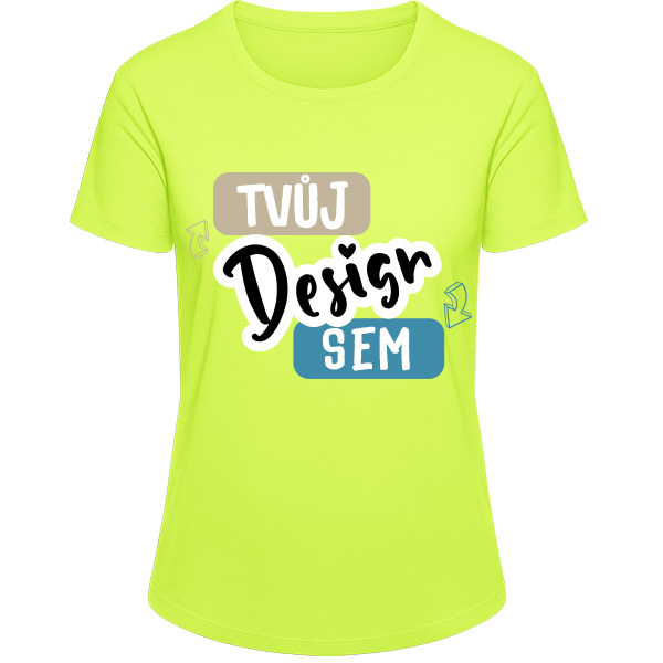 Potisk na Sportovní Dámské Tričko - puppynator.cz