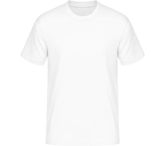 Akční B&C #E150 Pánské Tričko Bílé