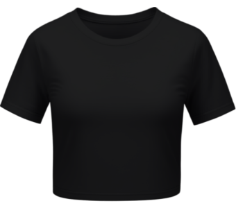 Zkrácené Crop Top Tričko BYB