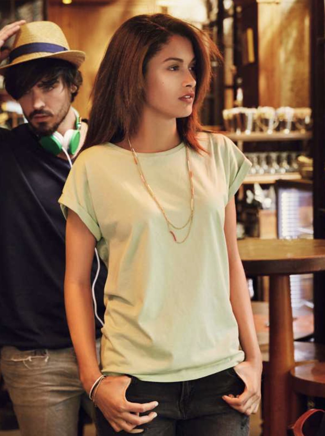 Potisk Dámského Trička Z Organické Bavlny