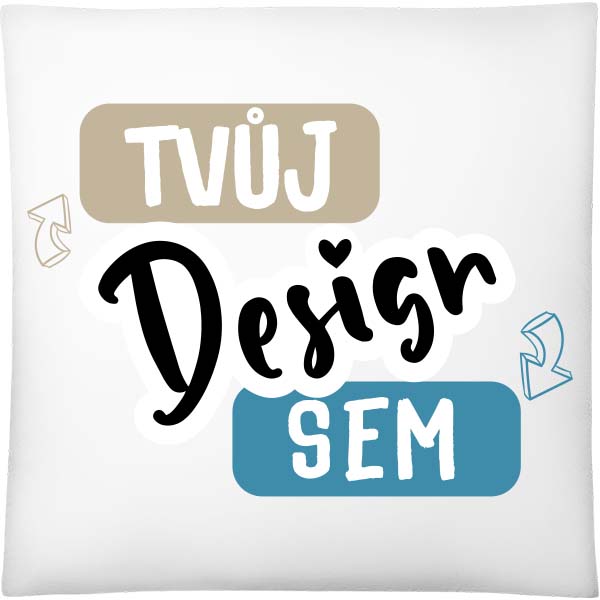 Čtvercový Polštář s Potiskem - Vytvoř si Polštář Online na puppynator.cz