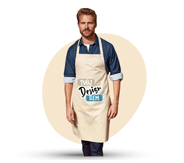 Kuchynská Zástera s Vlastním Potiskem na puppynator.cz