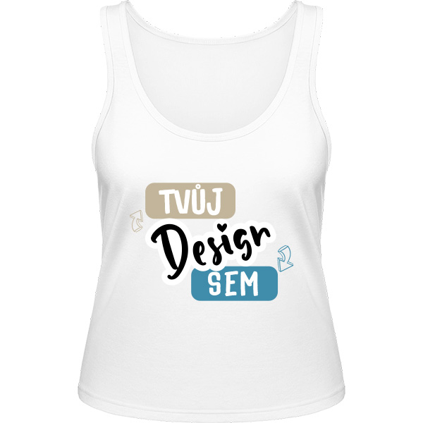 Tílko s Vlastním Potiskem - Dámské - na puppynator.cz