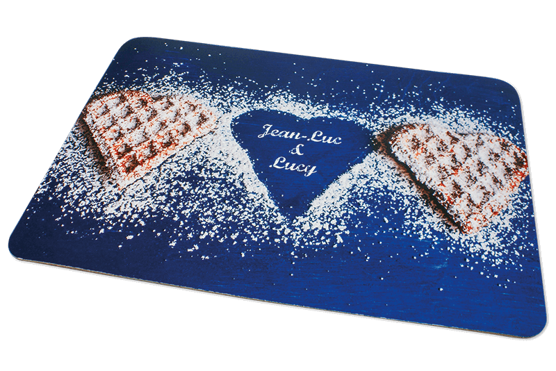 Potisk na podložku pod myš