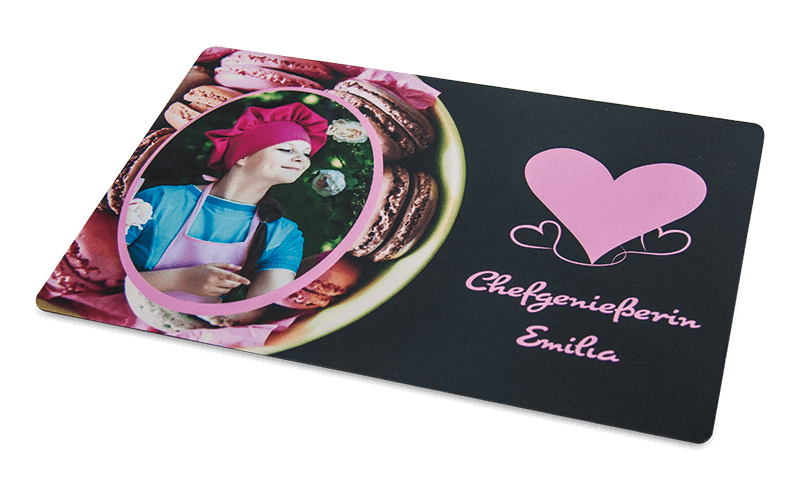 Potisk na podložku pod myš