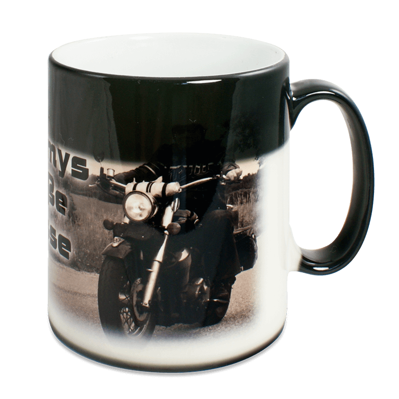 Potisk na hrnek měnící barvu