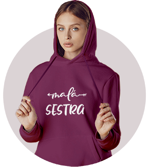 Damske mikiny a svetry s potiskem